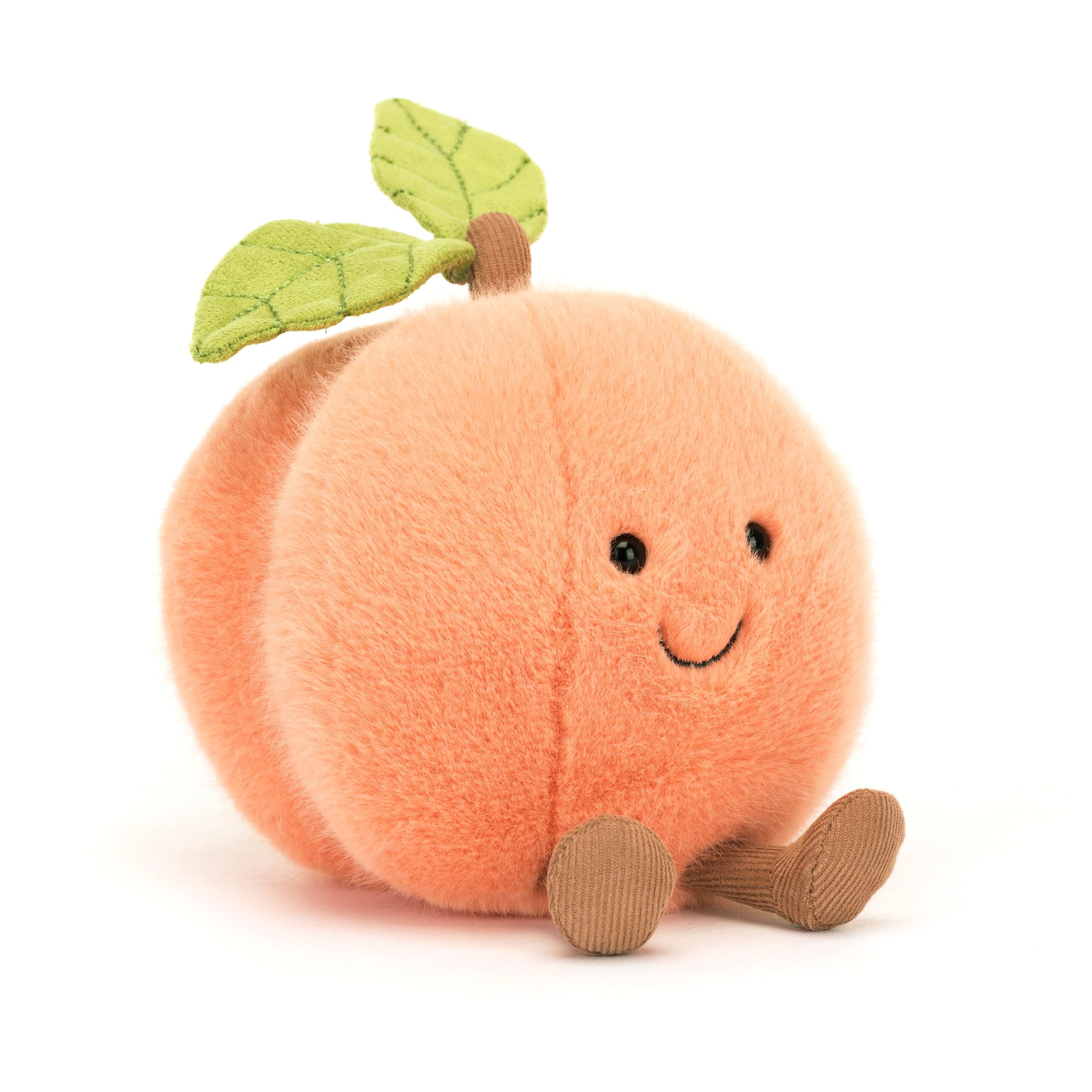 新品 ジェリーキャット Amuseables Peach ピーチ ぬいぐるみ Amazon.co.jp: Jellycat Amuseables ピーチぬいぐるみ : おもちゃ